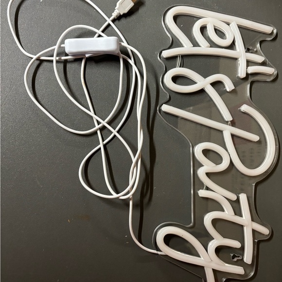 ‘Let’s Party’ Neon Sign - Picture 3 of 3